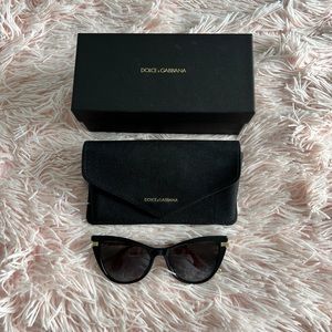 Dolce & Gabanna Black Sunglasses